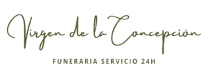 logotipo funeraria virgen de la concepcion